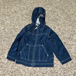 Boys, girls, 3T‎ jacket, coat Kids Old Navy Blue Hooded Jacket, 3T